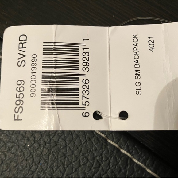 Coach Red Leather Drawstring Backpack - Picture 5 of 16